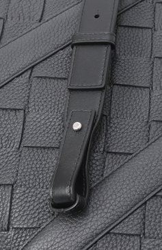 Мужская портфель intrecciato slim BOTTEGA VENETA серого цвета, арт. 799765 V4G31 | Фото 3 (Материал: Натуральная кожа; Ремень/цепочка: На ремешке; Материал сплава: Проставлено; Размер: large; Драгоценные камни: Проставлено; Сумки-технические: Портфели)
