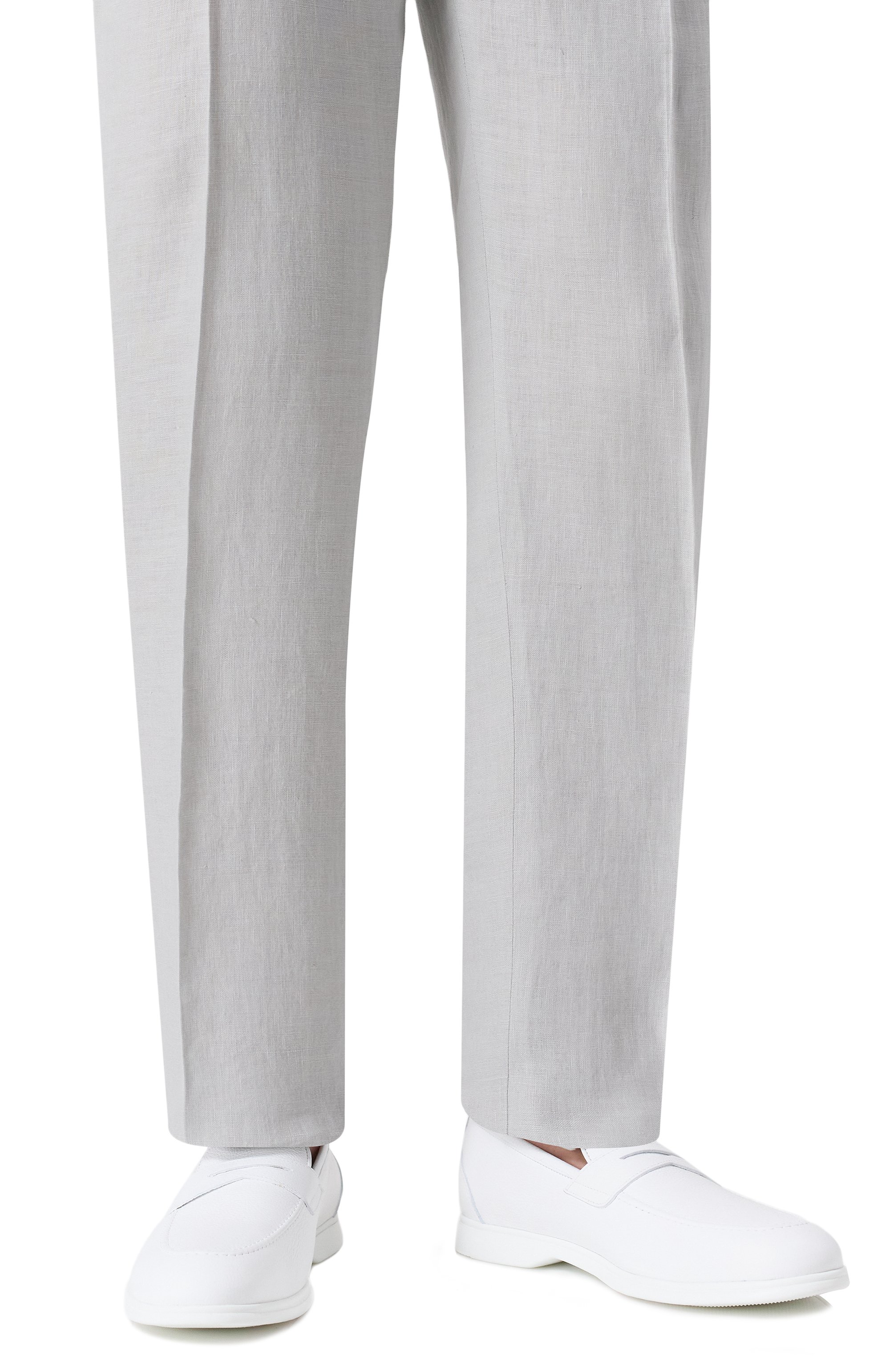 Кожаные пенни-лоферы KITON, арт. USSA075N0109809, фото 3