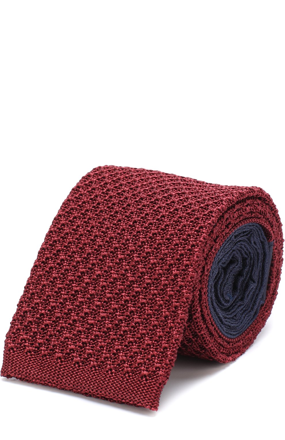 Шелковый вязаный галстук ZEGNA, арт. Z2F90/1GG, фото 1
