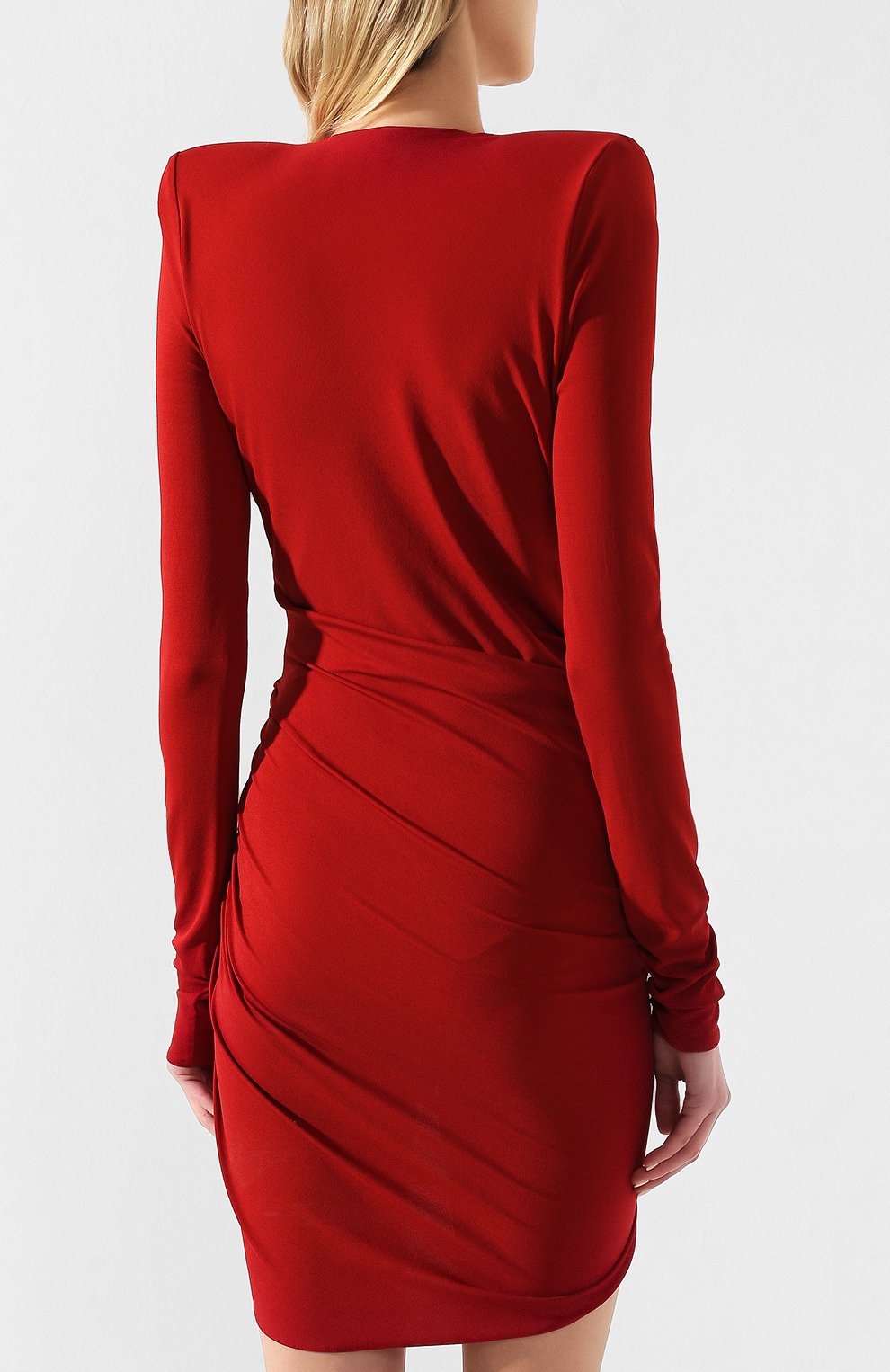 Платье из вискозы ALEXANDRE VAUTHIER, арт. 201DR1202 0191-1029, фото 4