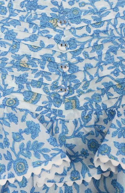 Хлопковая юбка POUPETTE ST BARTH, арт. K4ZS25UKLZB, фото 3