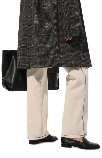 Кожаные пенни-лоферы SANTONI, арт. WUSF59962HAFSSW6N01, фото 3