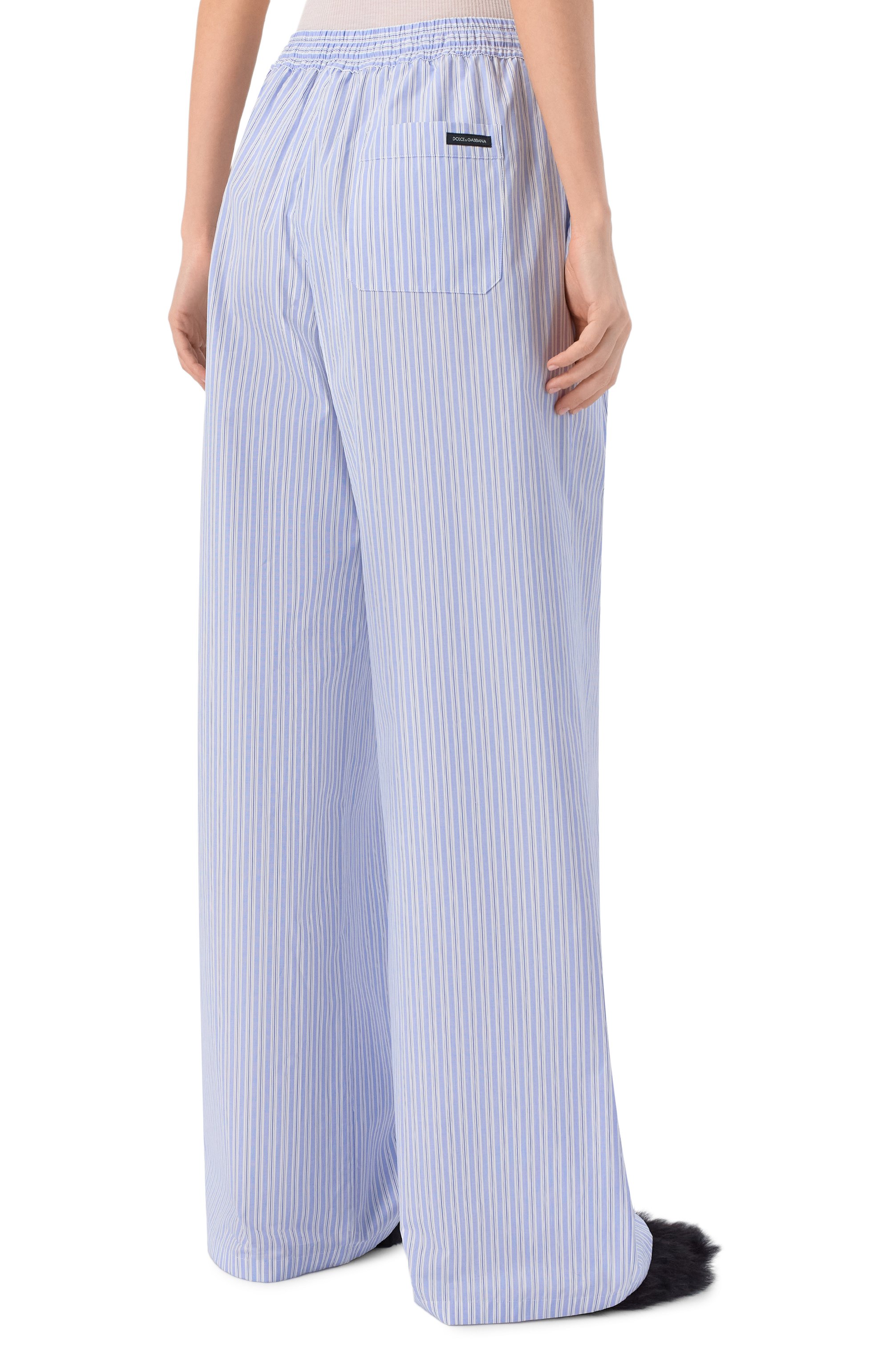 Хлопковые брюки DOLCE & GABBANA, арт. FTDLET/FR510, фото 4