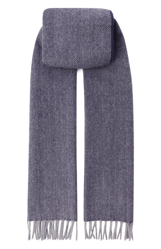 Шарф из шерсти и кашемира Andrea Campagna 623253 Синий 623253