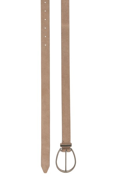 Замшевый ремень BRUNELLO CUCINELLI темно-серого цвета по цене 75950 руб., арт. M0DELC242, фото 3 Замшевый ремень BRUNELLO CUCINELLI, арт. M0DELC242, фото 3