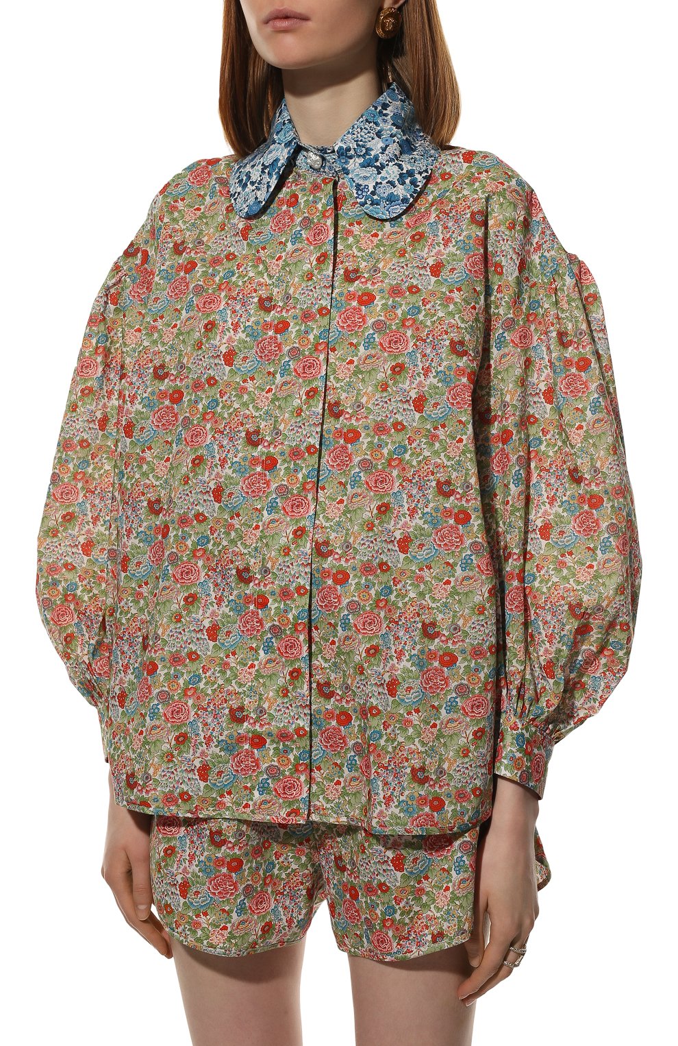 Хлопковая блузка NACKIYE, арт. FARAH T0P, фото 3