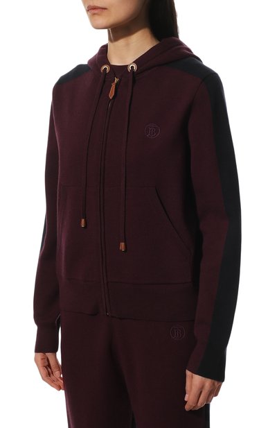 Кардиган из кашемира и хлопка BURBERRY, арт. 8048425, фото 3