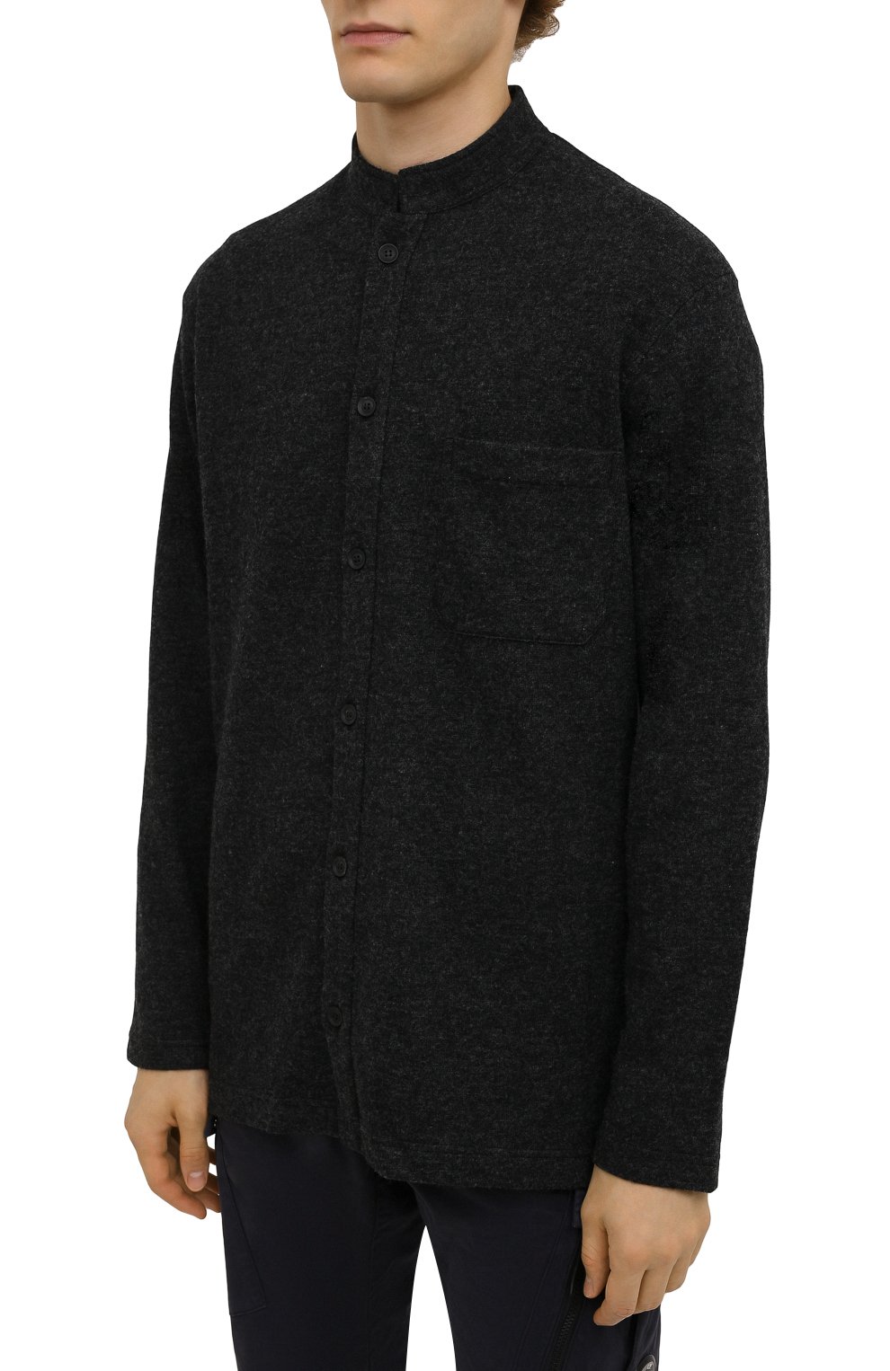 Шерстяной кардиган YOHJI YAMAMOTO, арт. HX-T61-172, фото 3