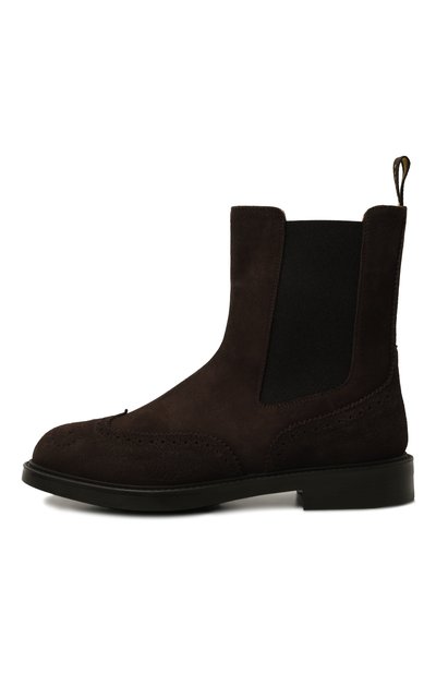 Замшевые челси DOUCAL'S, арт. DD8599BRUGUF252T, фото 4