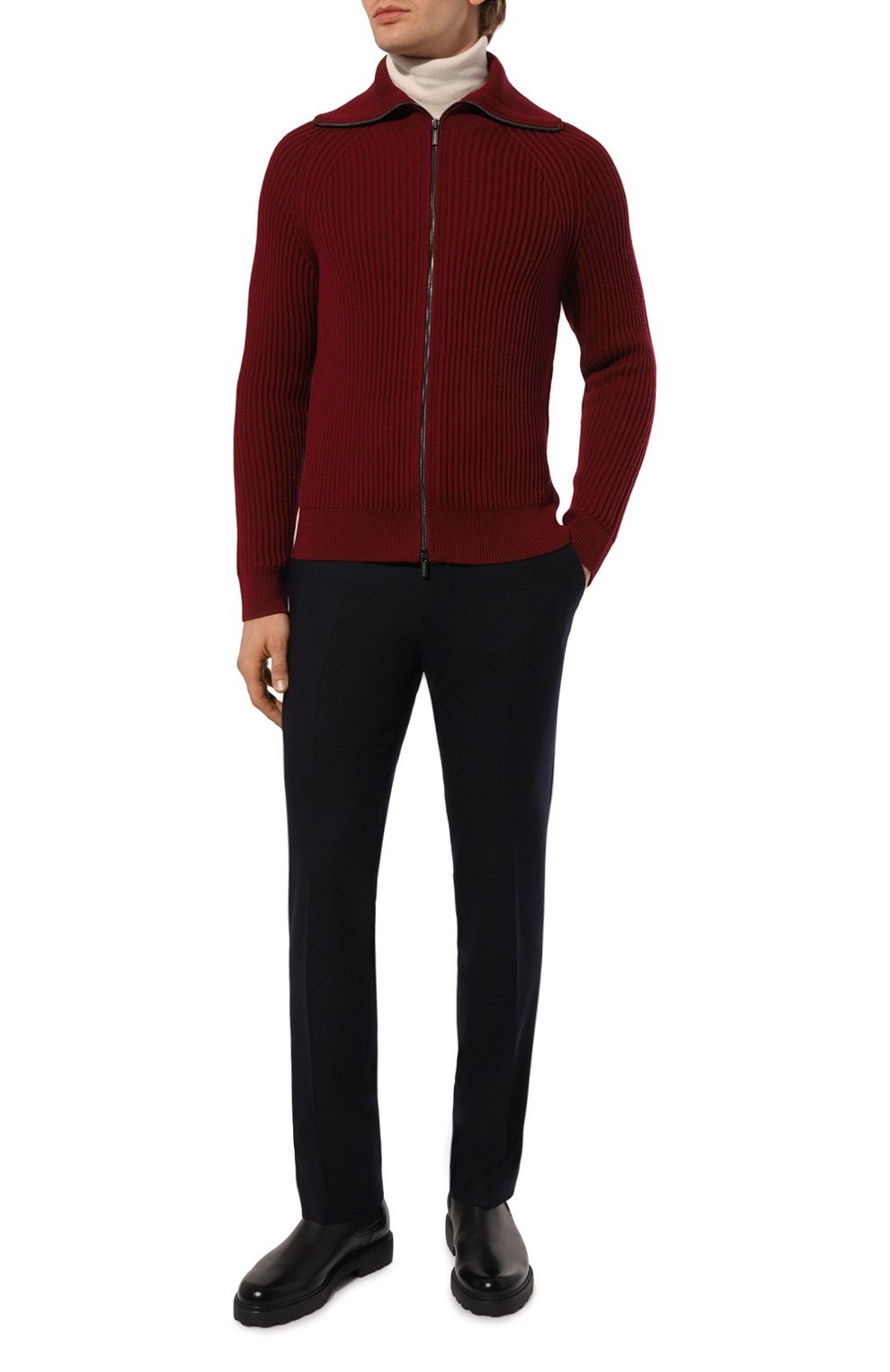 Шерстяные брюки ANDREA CAMPAGNA, арт. SC/1 ALC/LP1913X, фото 2