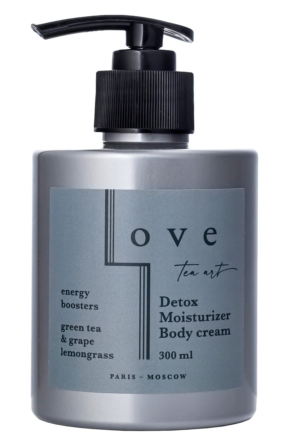 Крем детокс для тела зеленый чай, виноград и лемонграсс (300ml) LOVE TEA ART, арт. 4603805890171, фото 1