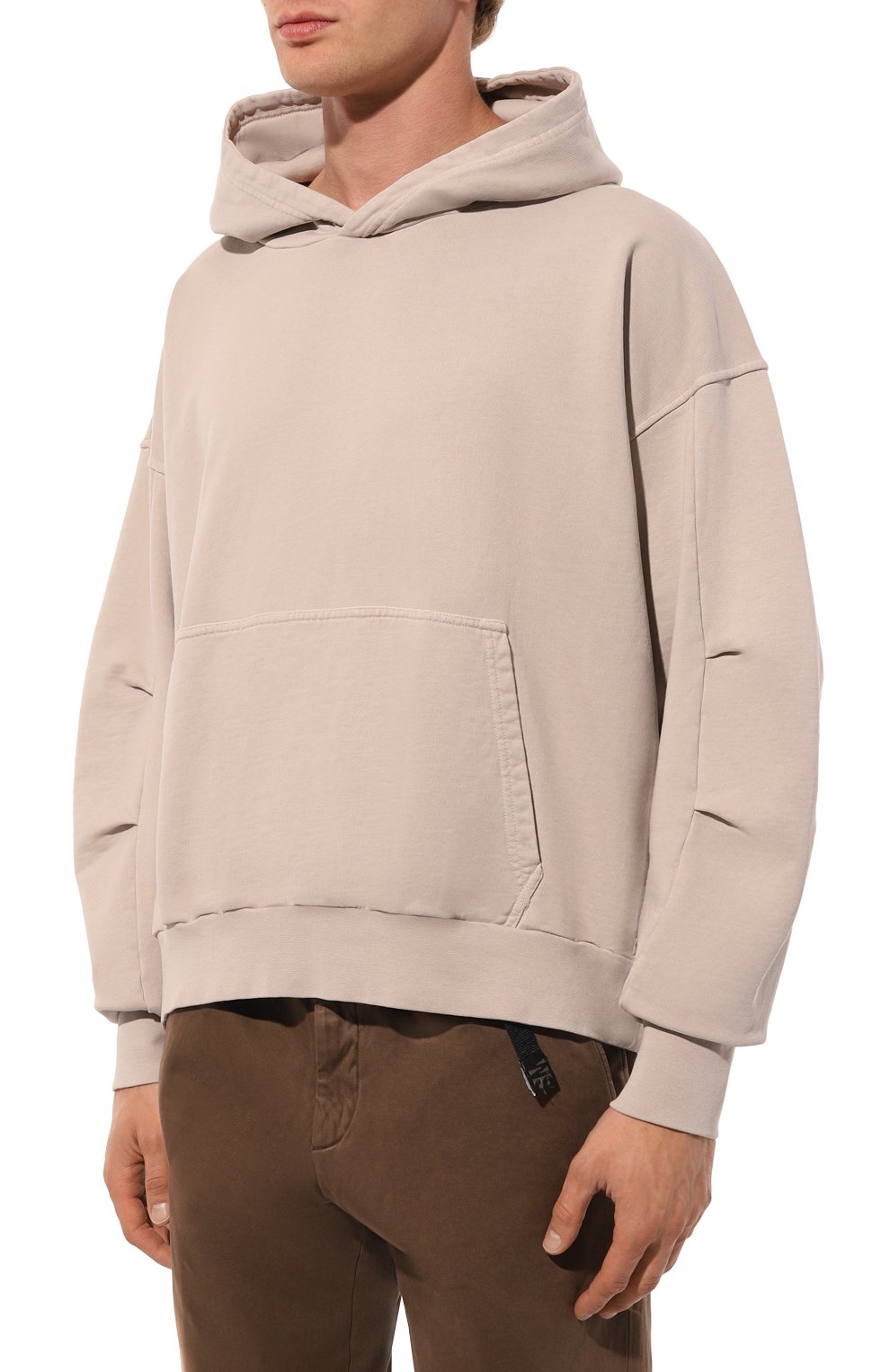 Хлопковое худи WHITE SAND, арт. 24WSU37 651, фото 3