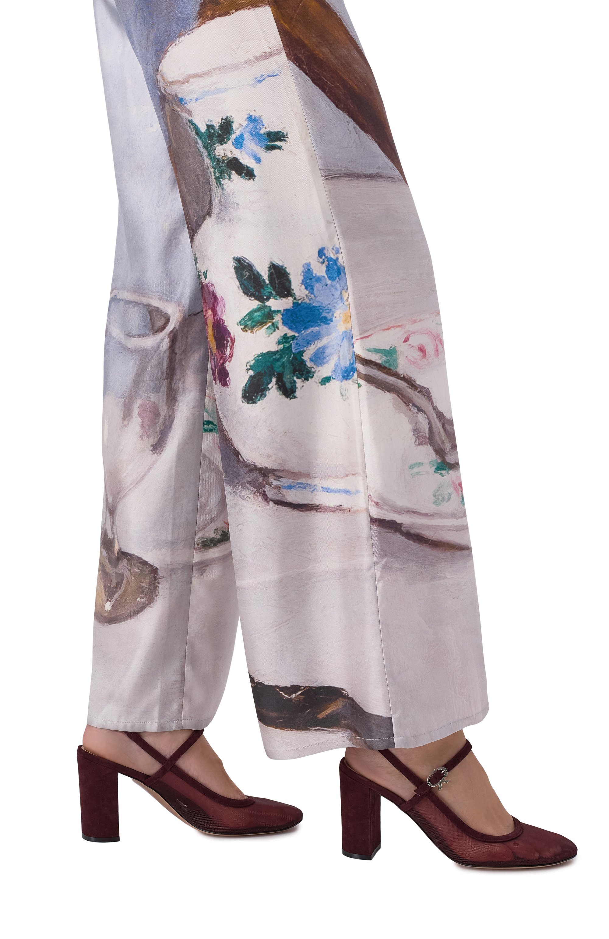 Комбинированные туфли francoise GIANVITO ROSSI, арт. G95584.85RIC.RSCRYRY, фото 3