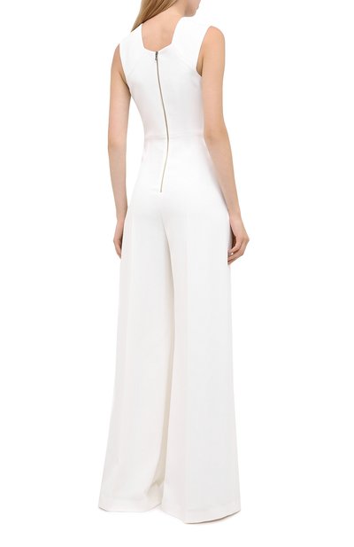 Комбинезон ROLAND MOURET белого цвета по цене 216500 руб., арт. PW20/S0918/F2241, фото 4 Комбинезон ROLAND MOURET, арт. PW20/S0918/F2241, фото 4
