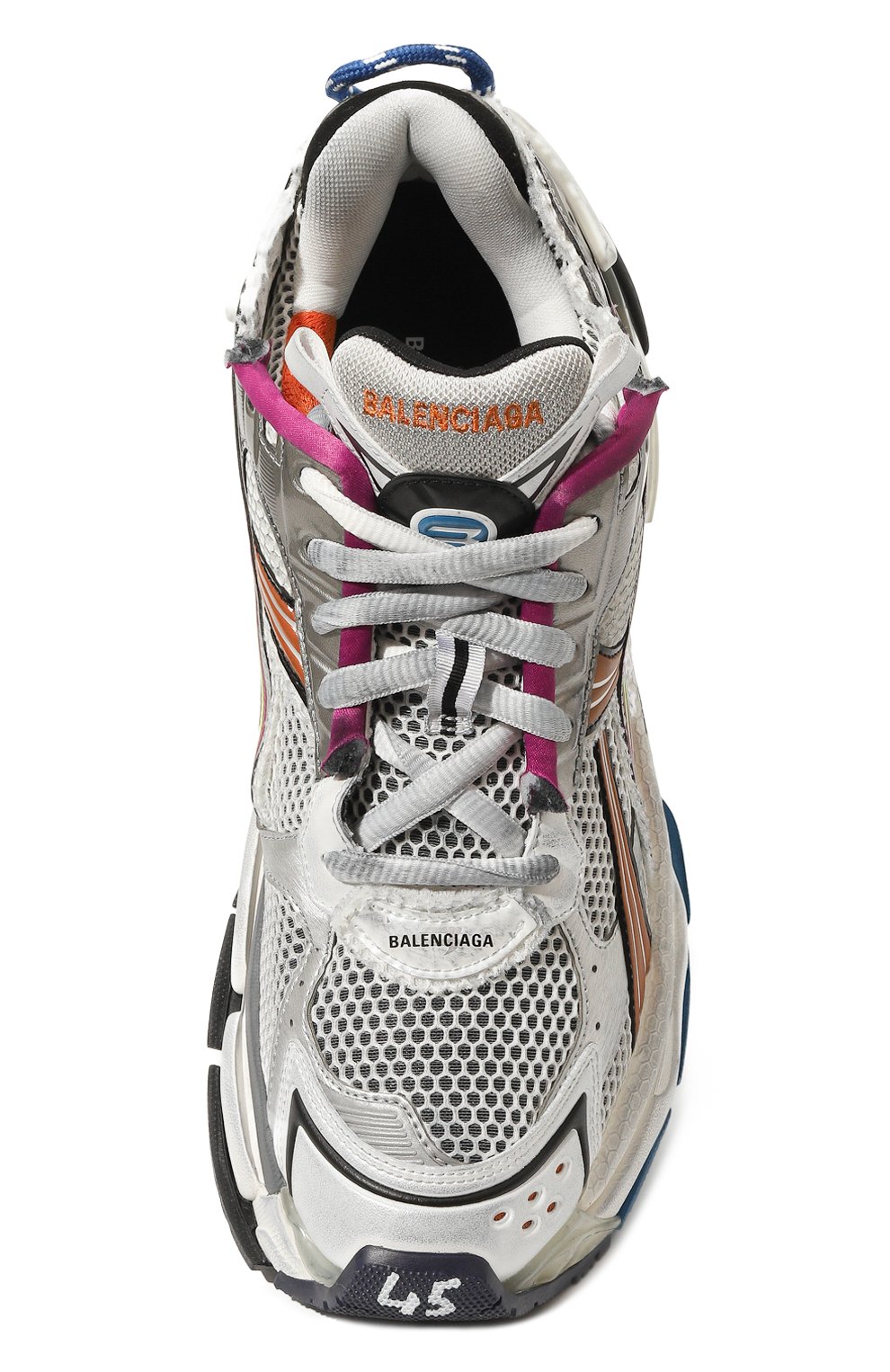 Комбинированные кроссовки runner BALENCIAGA, арт. 772774/W3RMU, фото 6