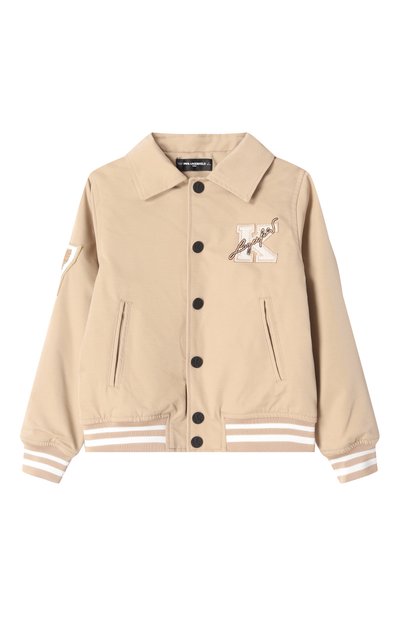 Утепленный бомбер KARL LAGERFELD KIDS, арт. Z30568