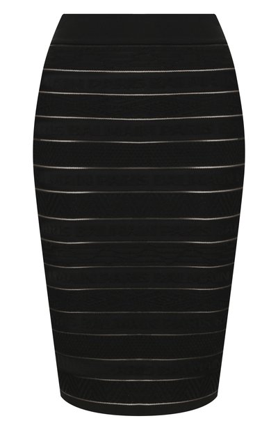 Женская юбка из вискозы BALMAIN, арт. TF14307/K031