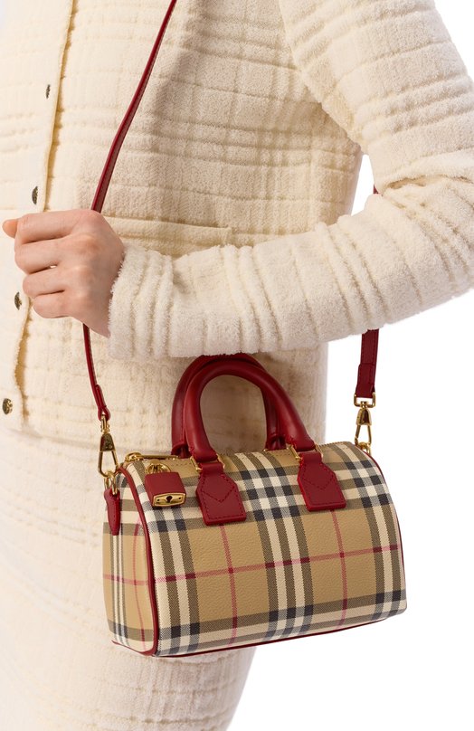 Сумка Bowling mini Burberry 8116280 Бежевый  8116280 Фото 2