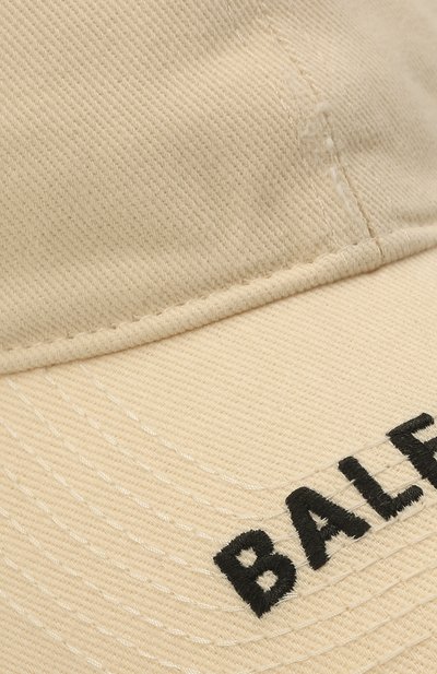 Хлопковая бейсболка BALENCIAGA кремового цвета по цене 39950 руб., арт. 673318/410B2, фото 4 Хлопковая бейсболка BALENCIAGA, арт. 673318/410B2, фото 4
