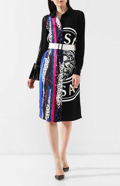 Атласное платье VERSUS VERSACE, арт. BD01138/BT10945, фото 2