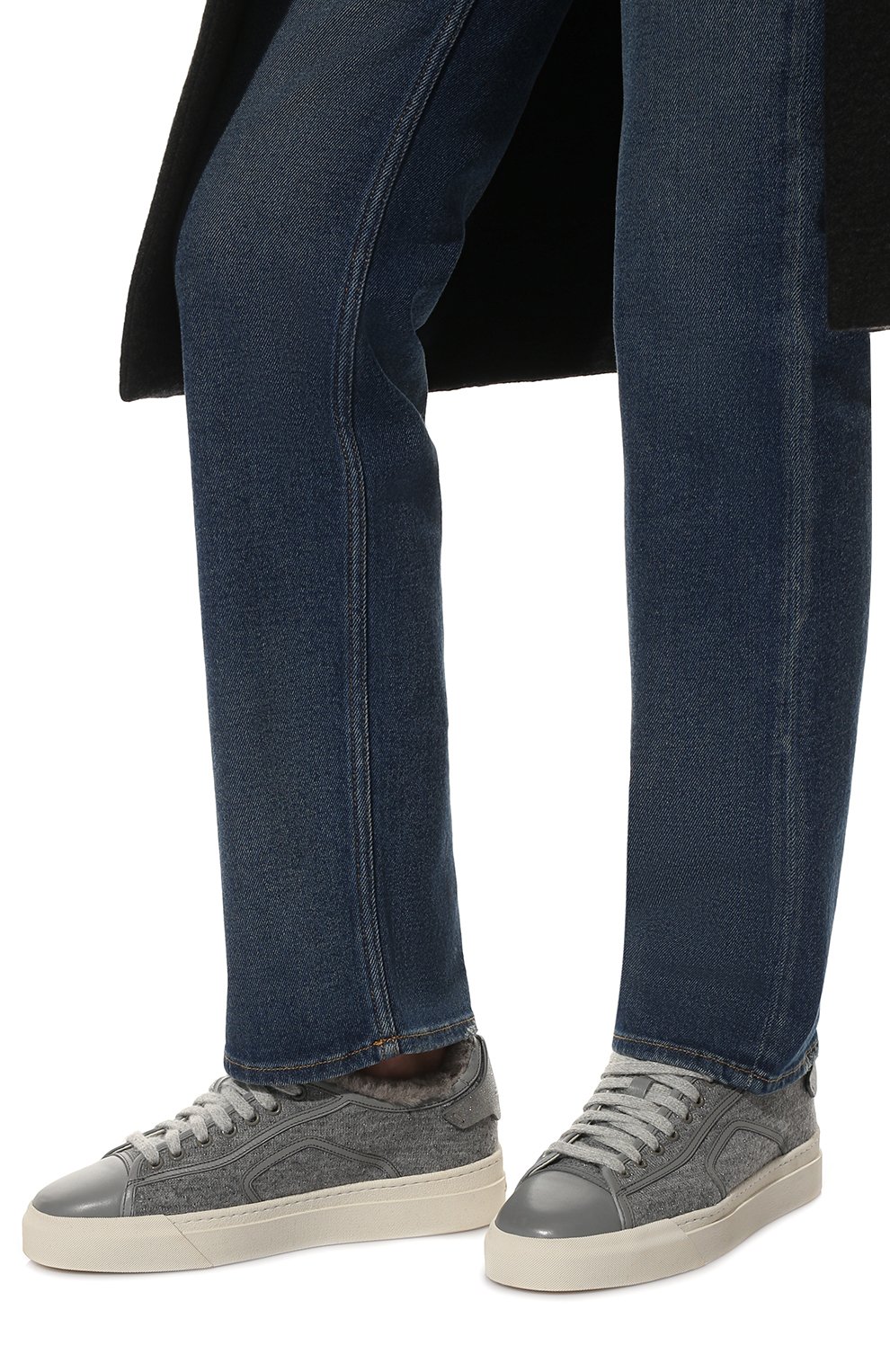 Кеды с меховой подкладкой SANTONI, арт. WBGT60941PNNPFCLG45, фото 3