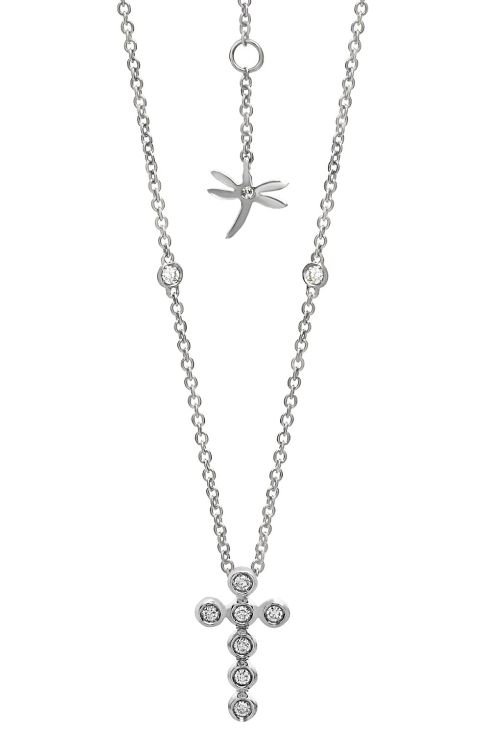 Колье CASATO бесцветного цвета по цене 241500 руб., арт. CH557BT-W, фото 1 Колье CASATO, арт. CH557BT-W, фото 1