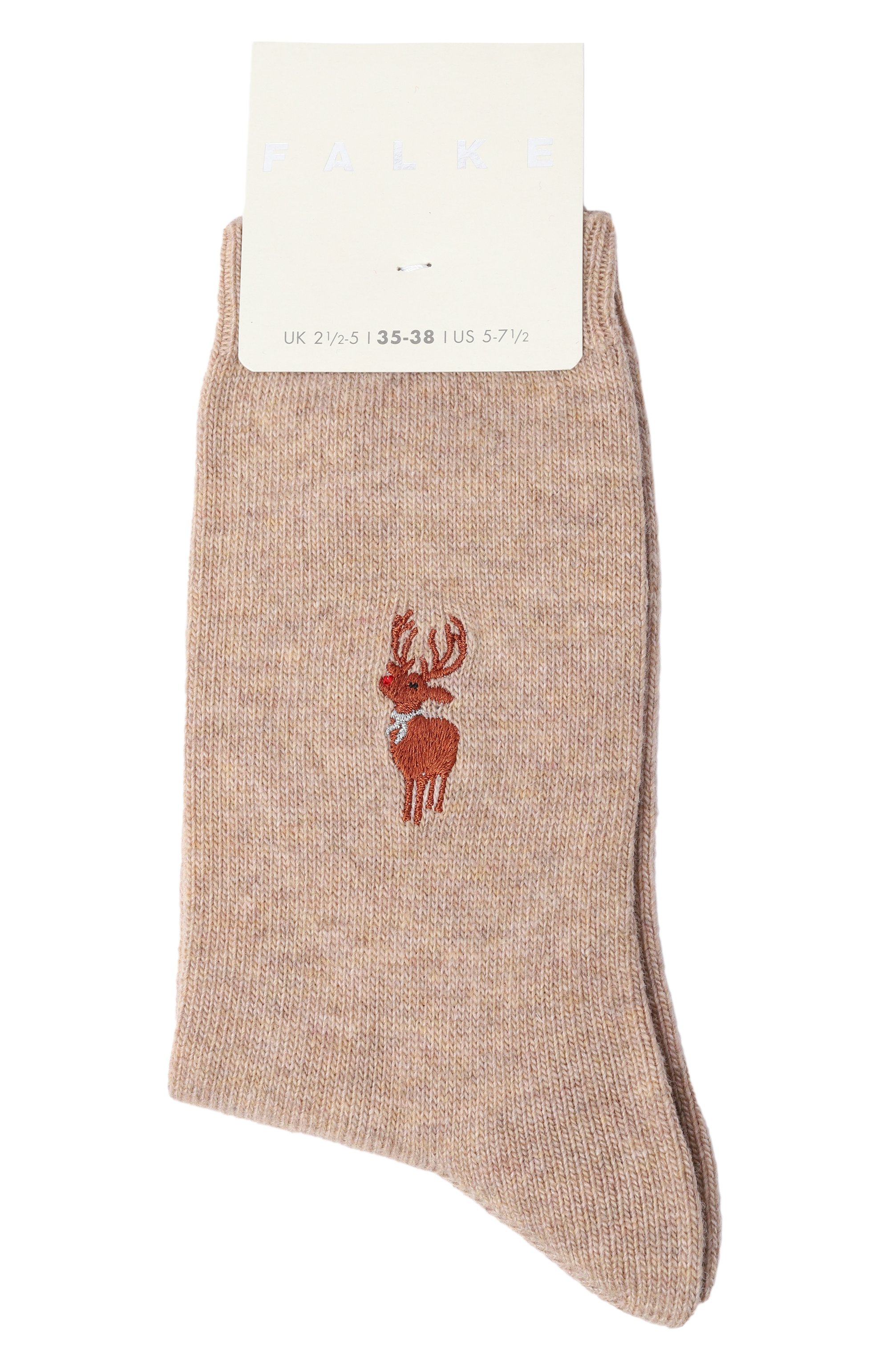 Носки FALKE бежевого цвета по цене 3760 руб., арт. 46900, фото 1 Носки FALKE, арт. 46900, фото 1