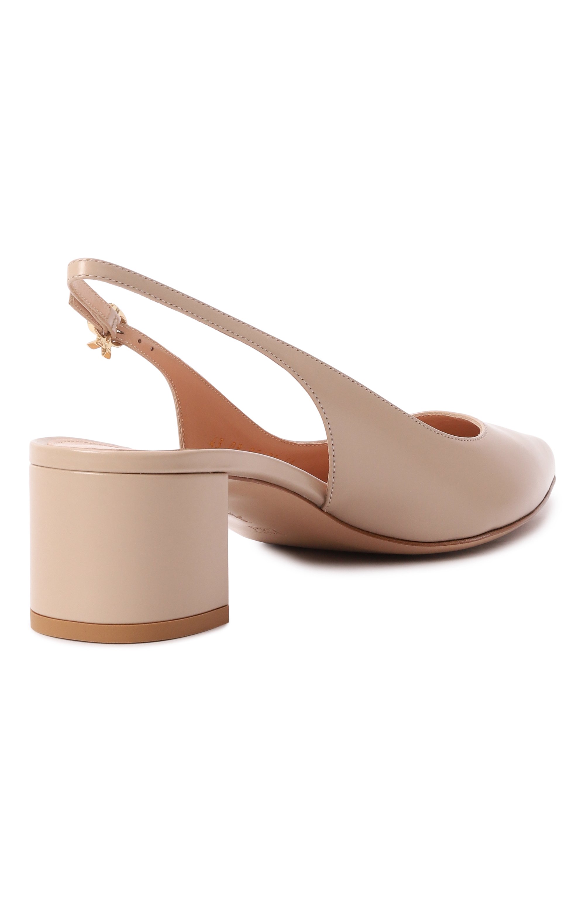 Кожаные туфли piper sling 45 GIANVITO ROSSI, арт. G95479.45RIC.T0KM0US, фото 5