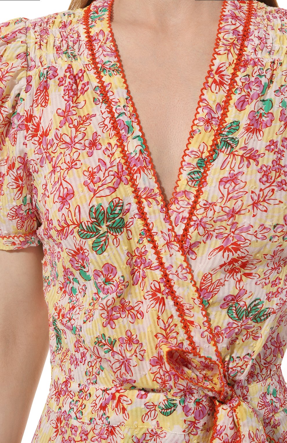 Хлопковое платье POUPETTE ST BARTH, арт. W3AH24L0SYY, фото 5