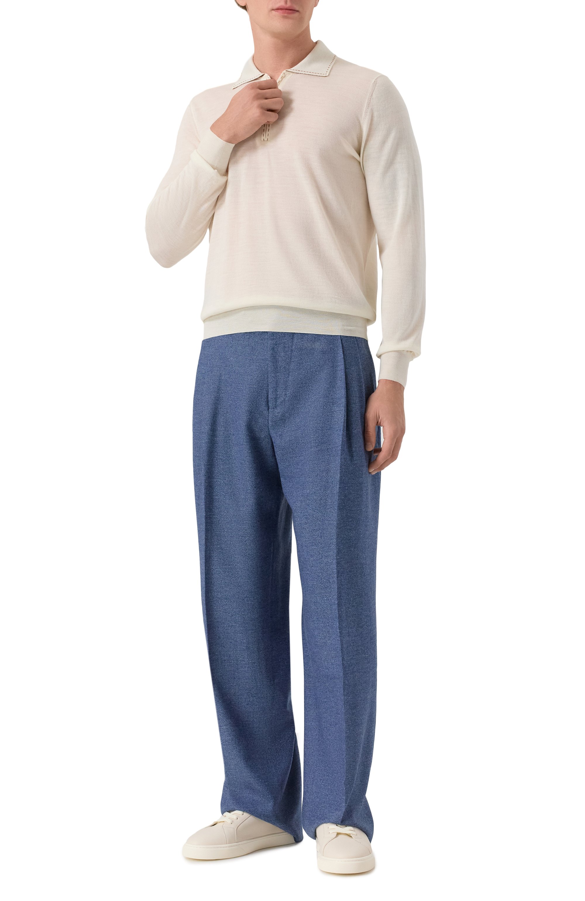 Кожаные кеды 12 STOREEZ, арт. 134240, фото 2