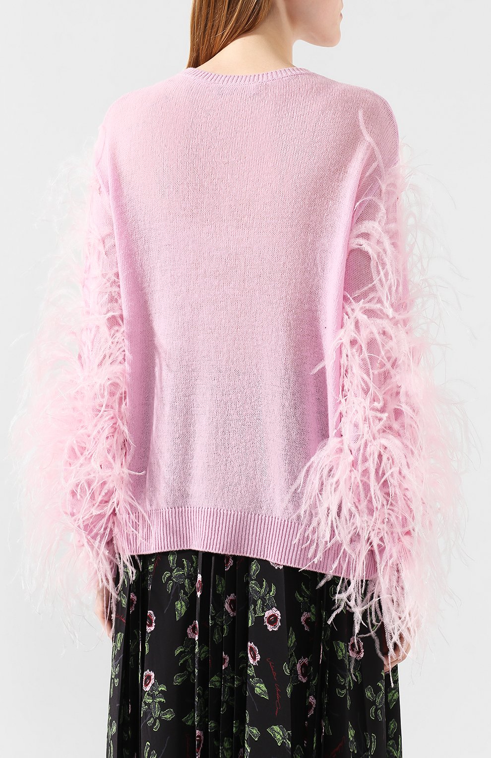 Пуловер из смеси шерсти и кашемира VALENTINO, арт. SB0KCA80513, фото 4