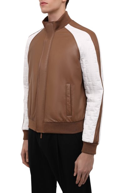 Комбинированный бомбер GIORGIO ARMANI, арт. ISR01P/ISP01, фото 3