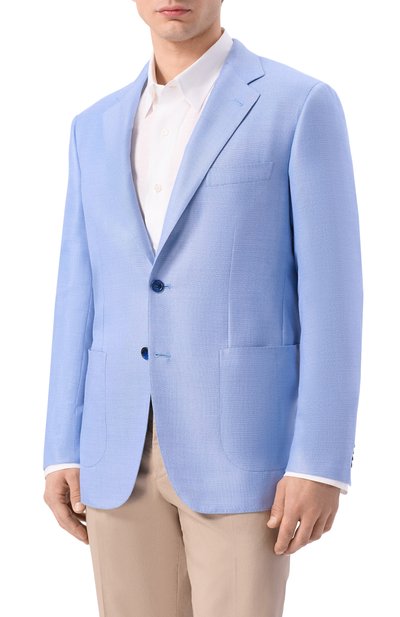 Пиджак из шелка и шерсти BRIONI, арт. RG9U0Q/PD43W, фото 3