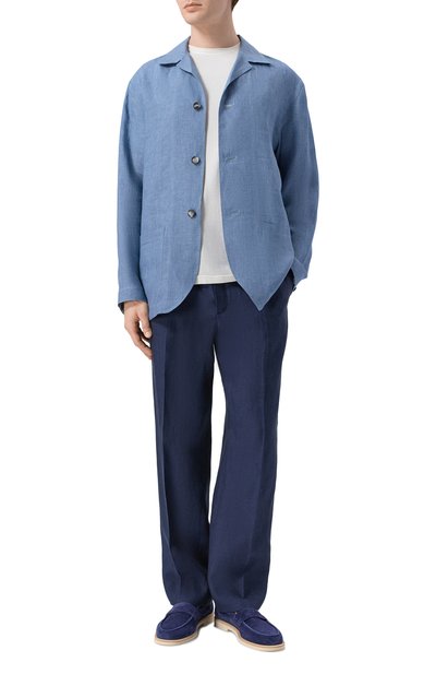 Льняная рубашка BRIONI, арт. SCHL0L/P9111, фото 2