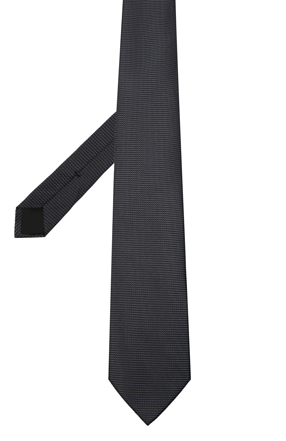 Шелковый галстук TOM FORD темно-синего цвета по цене 25950 руб., арт. 9TF07/XTF, фото 2 Шелковый галстук TOM FORD, арт. 9TF07/XTF, фото 2