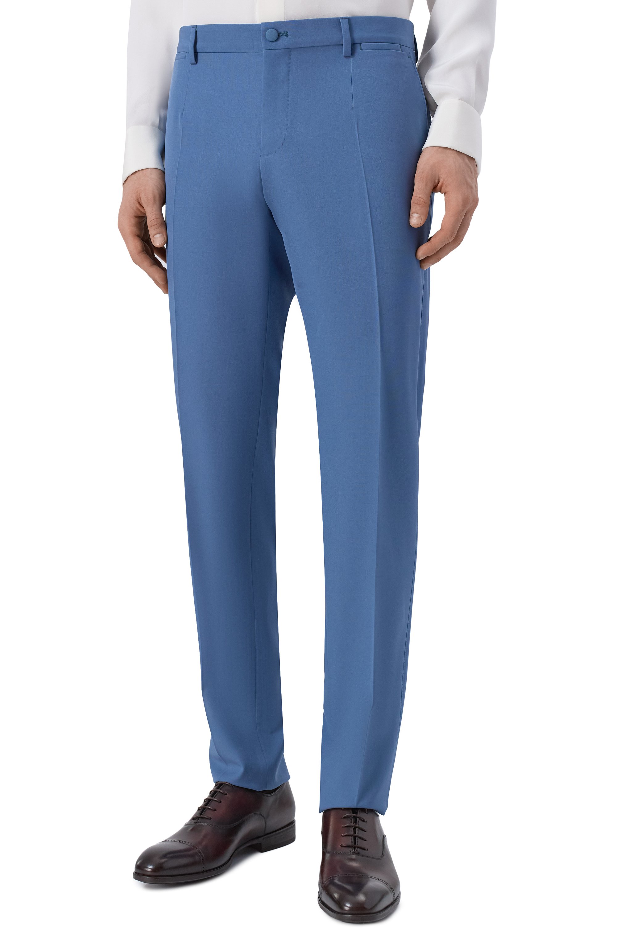 Шерстяные брюки DOLCE & GABBANA, арт. GY7BMT/HU2BN, фото 3