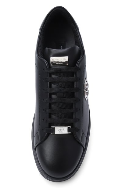 Кожаные кеды hexagon PHILIPP PLEIN, арт. FABS USC0379 PLE075N, фото 5