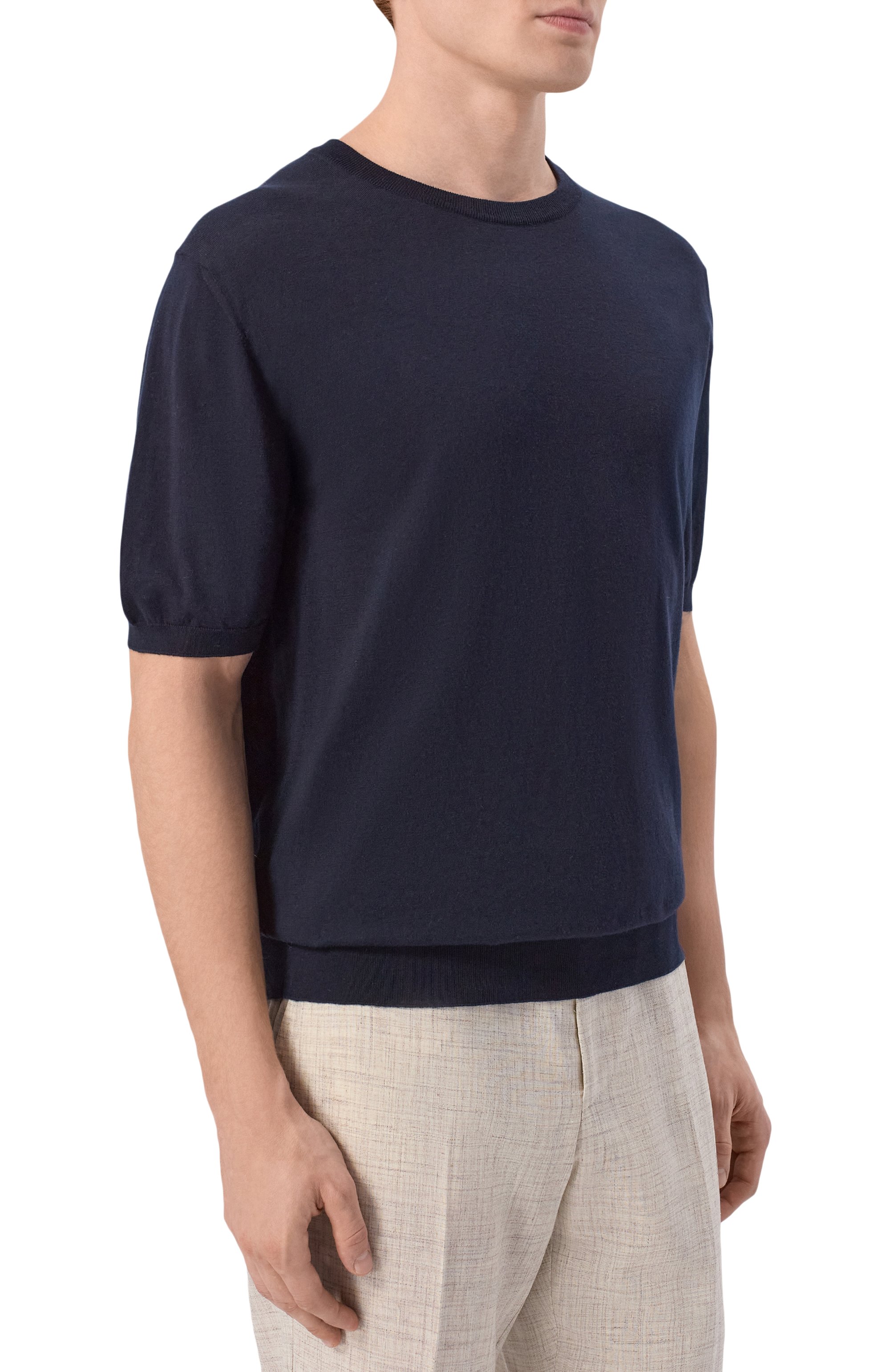 Хлопковый джемпер KITON, арт. UMKXX37K4, фото 3