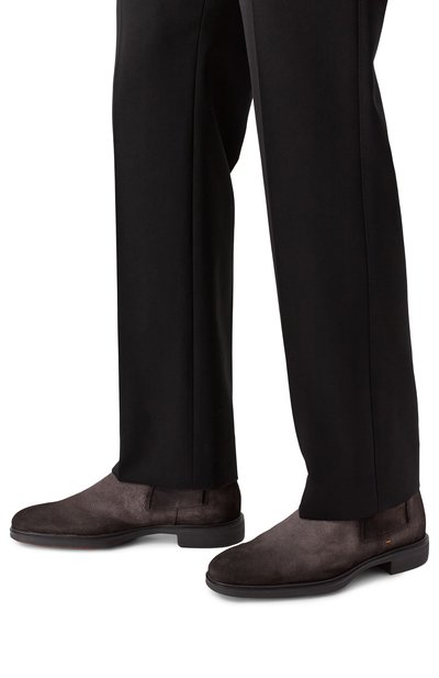 Замшевые челси easy SANTONI, арт. MGEG18937NEAXGEX, фото 3