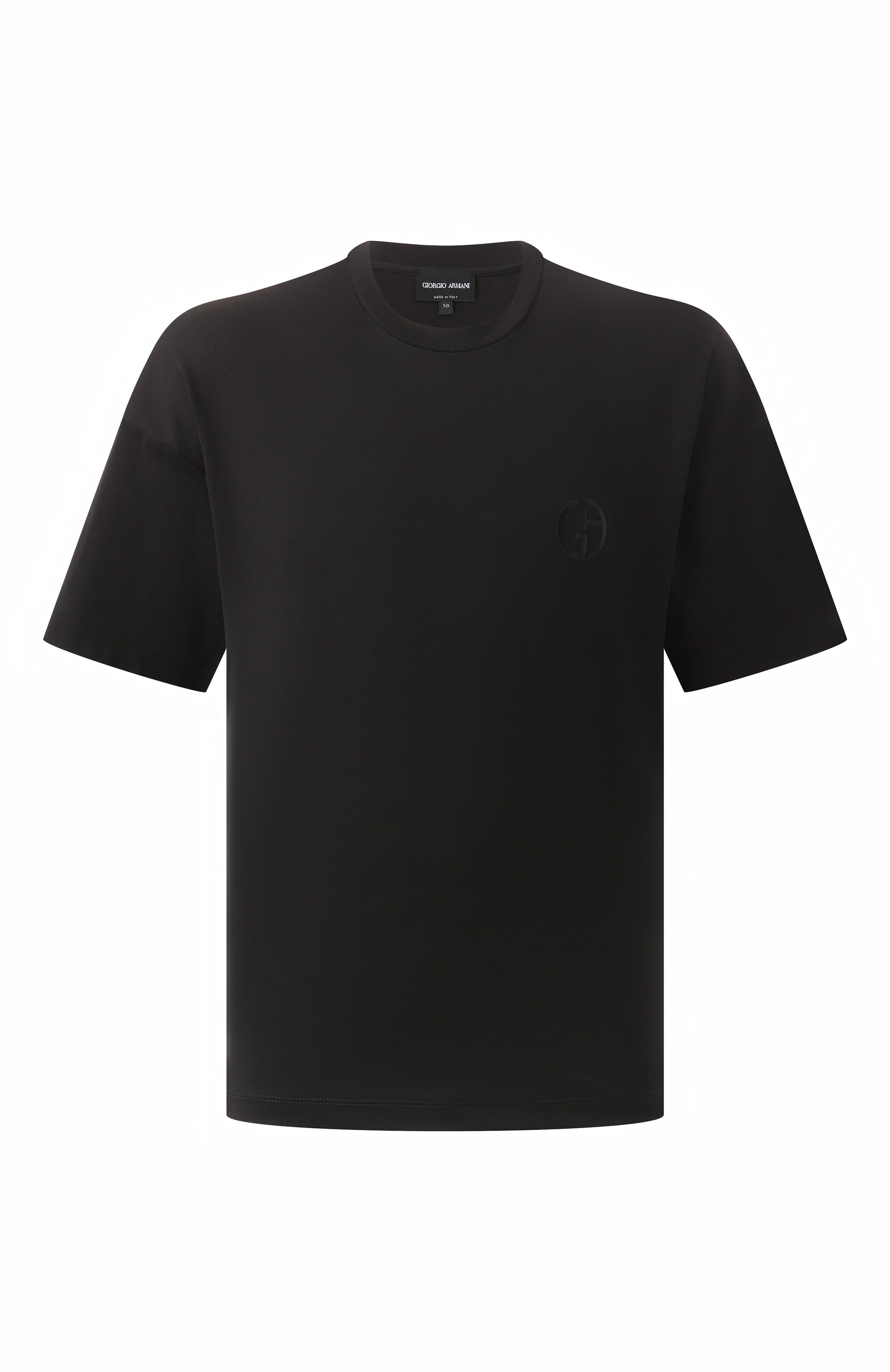 Хлопковая футболка GIORGIO ARMANI, арт. GM001246/TE10333, фото 1