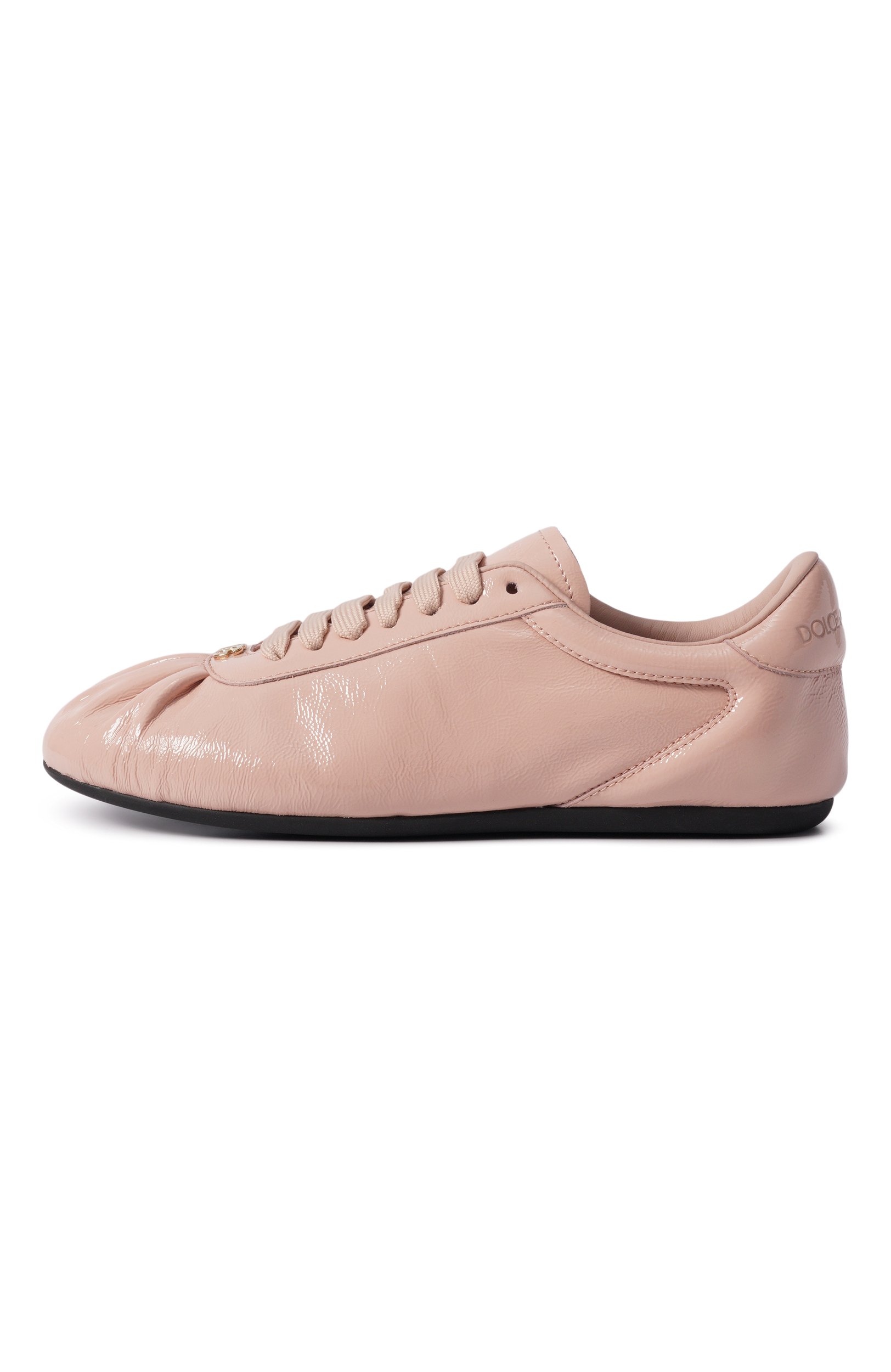 Кожаные кеды ballet DOLCE & GABBANA, арт. CK2485/A9U97, фото 4