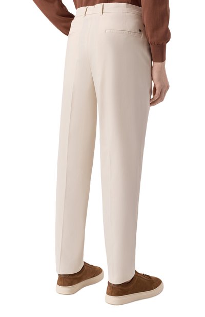 Брюки из лиоцелла и хлопка BOSS, арт. 50555842, фото 4