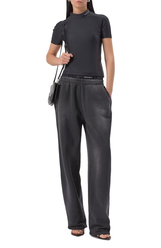 Топ alexanderwang.t 4CC1251533 Чёрный  4CC1251533 Фото 2