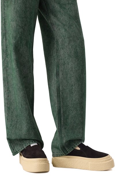 Замшевые слипоны MM6, арт. SH1WS0015/P5246, фото 3