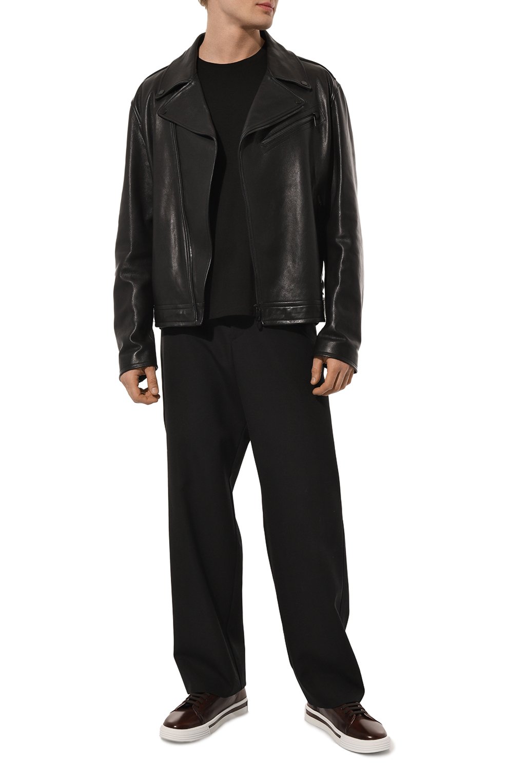 Кожаные кеды STEFANO RICCI, арт. UE23G6396/VT, фото 2