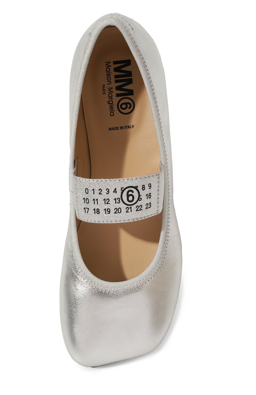 Кожаные балетки MM6, арт. 78104/VAR2/36-40, фото 4