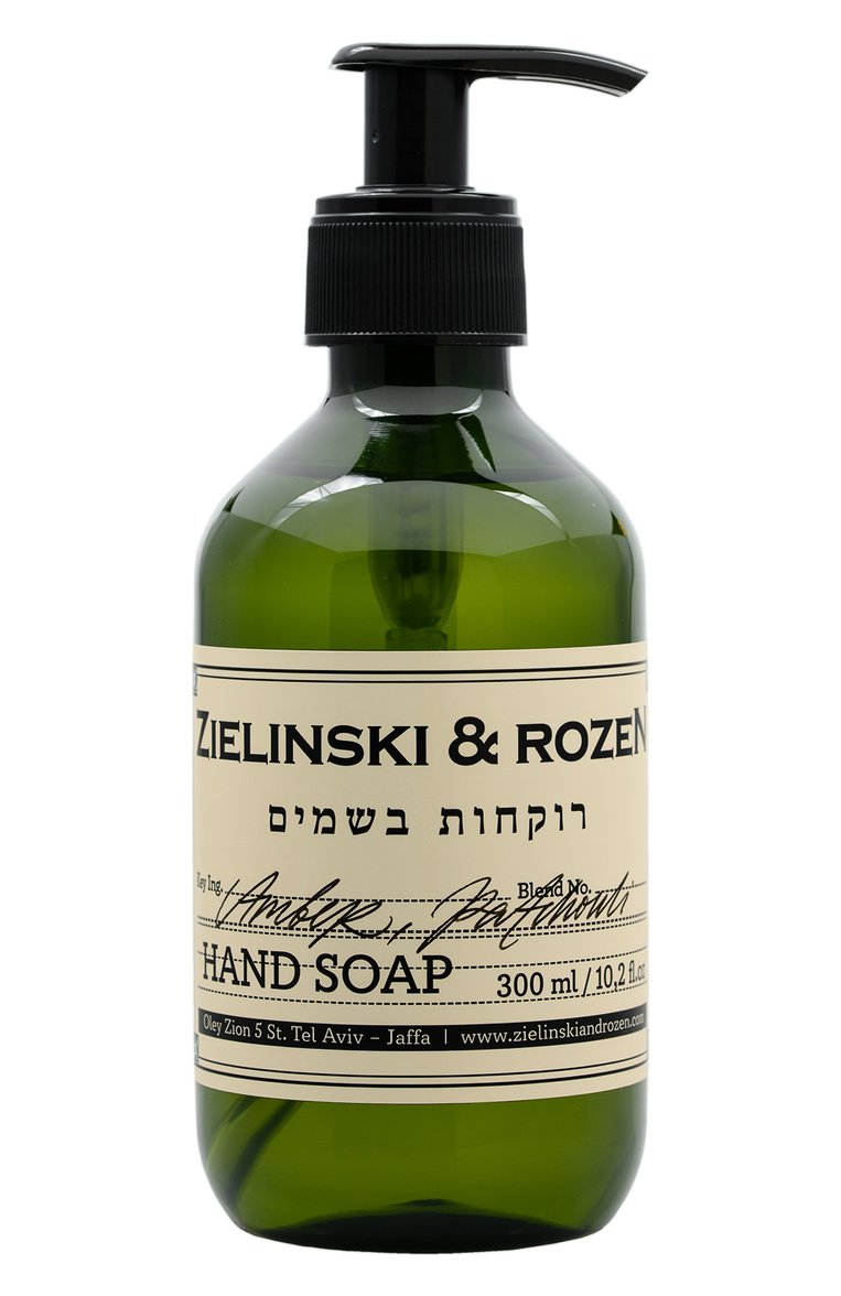 Жидкое мыло moss / амбра, пачули (300ml) ZIELINSKI&ROZEN, арт. 7290116440361, фото 1