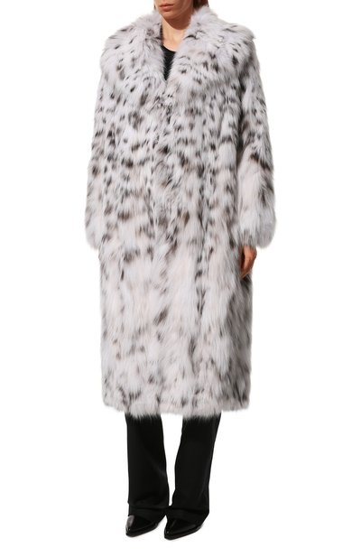 Шуба из меха рыси VALENTINO, арт. WF3FA7448CF, фото 3