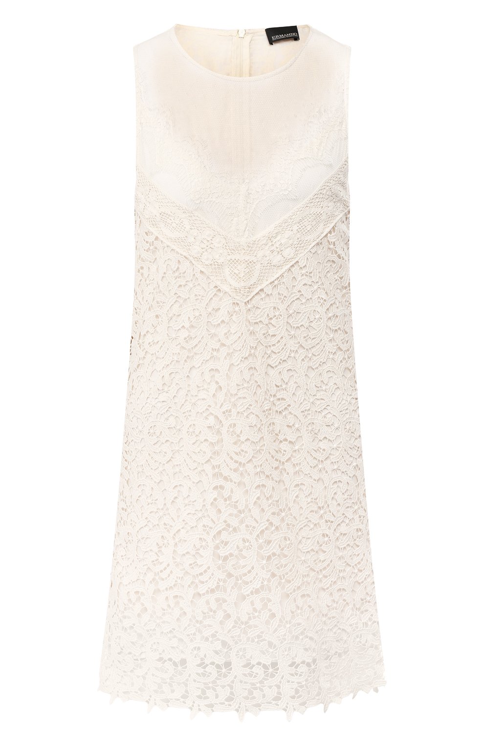 Хлопковое платье ERMANNO ERMANNO SCERVINO, арт. 44 T AB13 MAC, фото 1