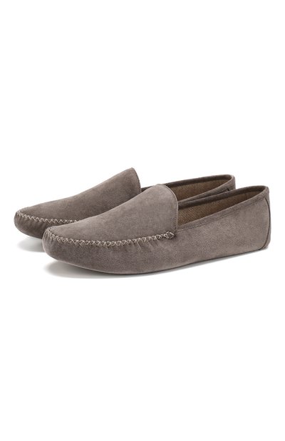 Мужские домашние замшевые слиперы maurice LORO PIANA, арт. FAC5526